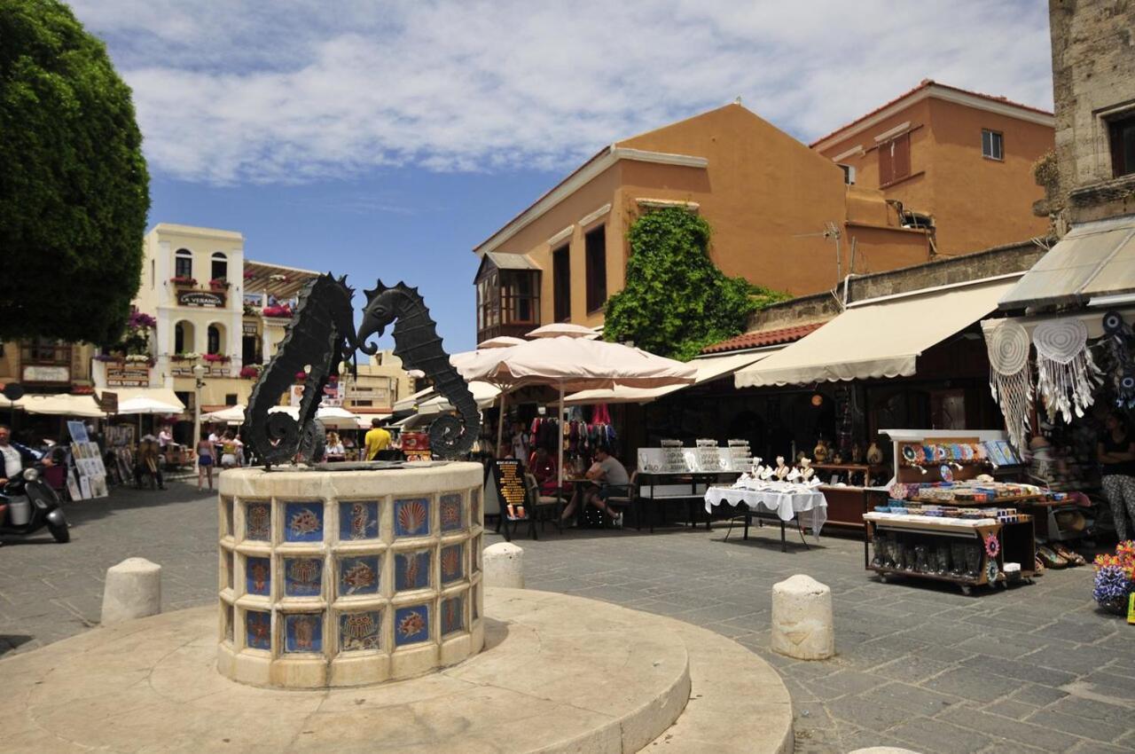 Old Town Maisonette Rhodes City Buitenkant foto