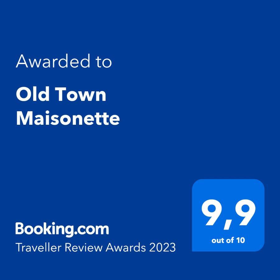 Old Town Maisonette Rhodes City Buitenkant foto